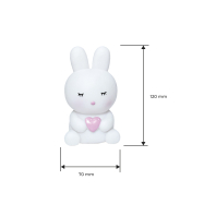 LED Світильник-нічник “Rabbit Light” 4,5W-2700K-1,6V-3xLR44, Eurolamp, NL-4,5W/27(RL)