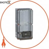 Коробка розподільна пластикова ZP50 IP55 (505*250*204) c під вікном 8-модулів, Enext, 9703-000