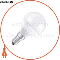 Світлодіодна лампа 6.5 W 40W 220V Е14 LED STAR CLASSIC P OSRAM теплий білий матовий