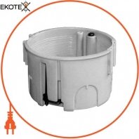 Коробка настановна e.db.stand.209.d65.pl гіпсокартон, блокова, упор металевий