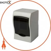 Enext s0290005 корпус пластиковый 2-модульный e.plbox.stand.n.02m, навесной