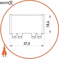 Enext i0440001 труба металлическая e.industrial.pipe.thread.1/2 с резьбой , 3.05 м