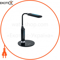 Светильник светодиодный настольный DELUX_TF-510_8 Вт LED 3000K-4000K-6000K черный, Delux, 90018128