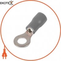 Ізольований наконечник e.terminal.stand.rv2.2.5.grey 1.5-2.5 кв. мм, сірий
