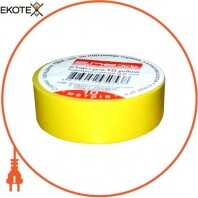 Изолента e.tape.pro.10.yellow с Самозатухающий ПВХ, желтая (10м)