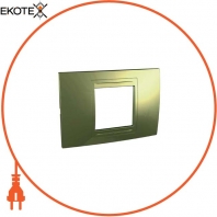 Unica Allegro - декоративна рамка - 2 modules - golden