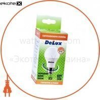 Delux 90011740 лампа светодиодная delux bl60 10вт 6500k е27 холодный белый