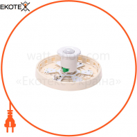 Світильник ERKA 1103D LED-K, настінно-стельовий з вбудованим і регульованим датчиком руху, 12 W, 4200K, прозорий, IP 20, ERKA, 191007