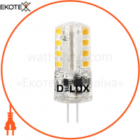 Лампа светодиодная DELUX G4E 3 Вт 3000K 12В G4