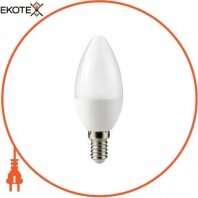 Лампа светодиодная e.LED.lamp.B35.E14.6.3000, 6Вт, 3000К