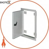 Enext s0100058 дверцы металлические ревизионные  e.mdoor.stand.150.200.z 150х200мм с замком