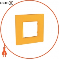 Рамка UNICA QUADRO 1 місце, помаранчевий