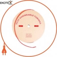 Трубка термоусаживаемая e.termo.stand.roll.8.4.red, 8/4, 100м, червона