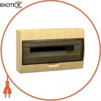 Корпус модульний пластиковий навісний ЩРН-П-18 (сосна) IP41 IEK