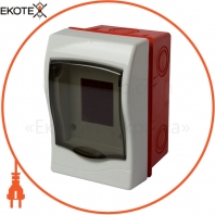 Корпус пластиковий 2-модульний e.plbox.stand.w.02mU, що вбудовується Multusan