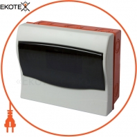 Корпус пластиковий 9-модульний e.plbox.stand.w.09mU, что вбудовується Multusan