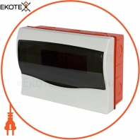 Корпус пластиковий 12-модульний e.plbox.stand.w.12mU, что вбудовується Multusan