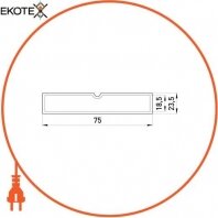 Enext s041014 гильза медная луженая кабельная соединительная e.tube.stand.gty.185