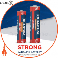 Щелочная батарейка Quantum Strong LR03/AAA 4шт/уп shrink
