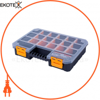 Органайзер пластиковий, e.toolbox.pro.17, 14" 270x200x50мм