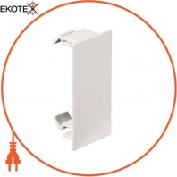 Держатель кабеля 45 - joint cover piece for front cover - PC/ABS - polar white