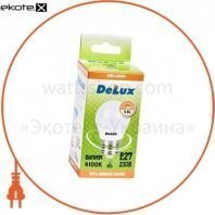 Delux 90012457 лампа светодиодная delux bl50p 5 вт 4100k 220в e27 белый