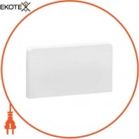 Тримач кабелю 45/70 - stop end - 95 x 55 mm - PC / ABS - polar white