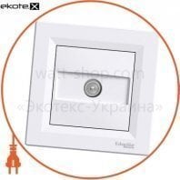 Asfora TV Розетка проміжна - 4дБ білий