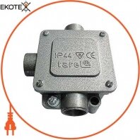 Коробка розподільна меаллическая Р11/3, IP 44, 400 B, 5*2,5