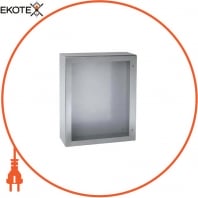 SPACIAL S3X stainless 304L, Scotch Brite® finish, H500xW400xD200 mm.