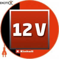 Einhell 4513602 акумуляторний шуруповерт te-cd 12 li with 2nd battery