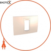 Unica Allegro - декоративна рамка - 1 module - cream