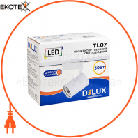 Прожектор светодиодный трековый DELUX TL07 30 Вт 36° 4000K белый