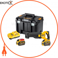 Пила шабельна акумуляторна DeWALT DCS389X2