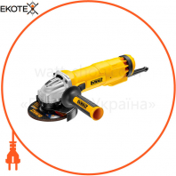 Шлифмашина угловая - болгарка сетевая DeWALT DWE4237K