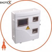 Корпус пласт. ЩУРн-П 3/6 для 3-ф счетчика навесной 400х350х125 IP55