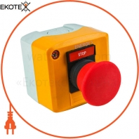 Пост кнопочный ENERGIO XAL-D174 СТОП грибок с фиксацией красный NC