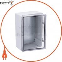 Корпус пластиковий ЩМПп 500х350х190мм прозора двері УХЛ1 IP65 IEK