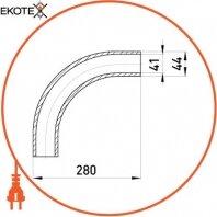Enext i0400005 труба металлическая e.industrial.pipe.thread.1/2 с резьбой , 3.05 м