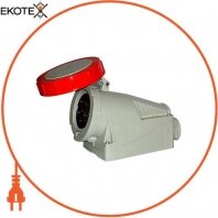 Силова розетка стаціонарна 3Р+N+Z, 400В, 32А, IP67