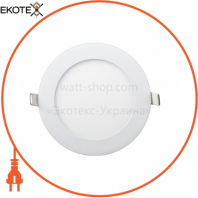 Вбудована Кругла LED Панель 430-RRP-09 Колір 3000K 9W - O145mm / O132mm - 710lm