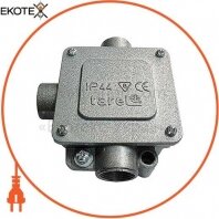 Коробка розподільна меаллическая Р21/3, IP 44, 380 B, 5*10, Enext, 26
