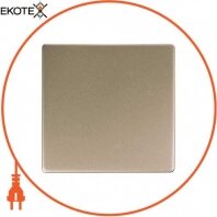 Enext ins0040003 кнопка e.lux.11611l.pn.nickel одинарная никель