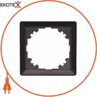 Рамка e.lux.10024L.1.fr.anthracite 1-местная, антрацит