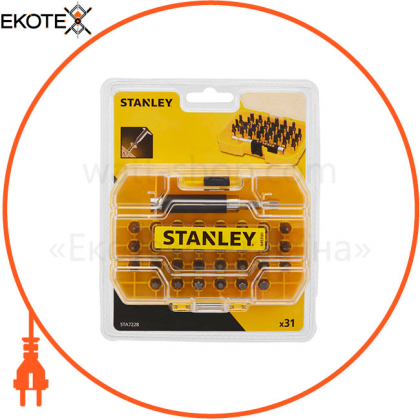 Набір біт і свердел STANLEY STA7228, STANLEY, STA7228