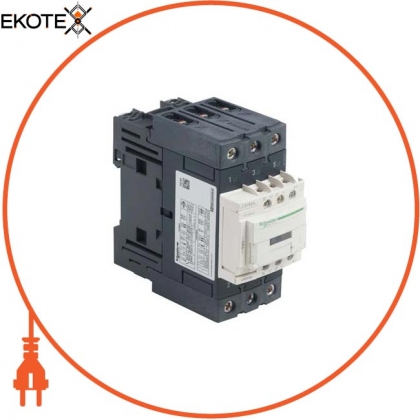 Контактор D 3P, 50А, АЛЕ + НЗ, 24В DC, Schneider, LC1D50ABD