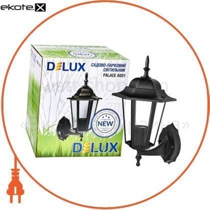 Delux 90011331 светильник садово-парковый palace a001 60вт е27 черный