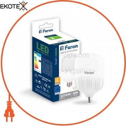 Feron 25825 светодиодная лампа feron lb-65 50w e27-e40 4000k