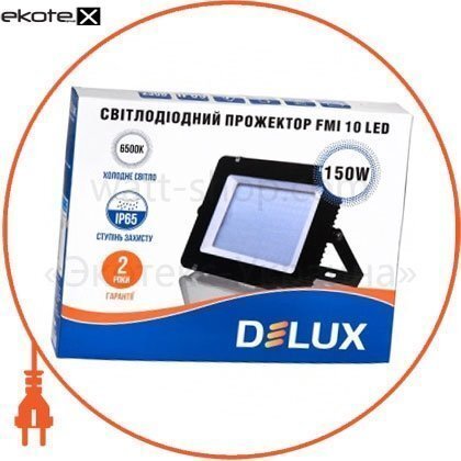 Delux 90008740 прожектор светодиодный fmi 10 led 150вт 6500k ip65