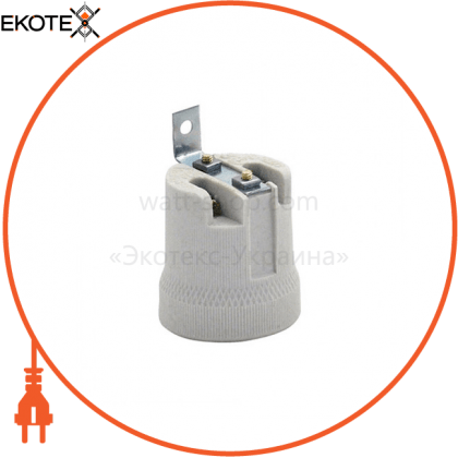 Horoz Electric 094-003-0003-010 патрон керамический e27 с лапкой